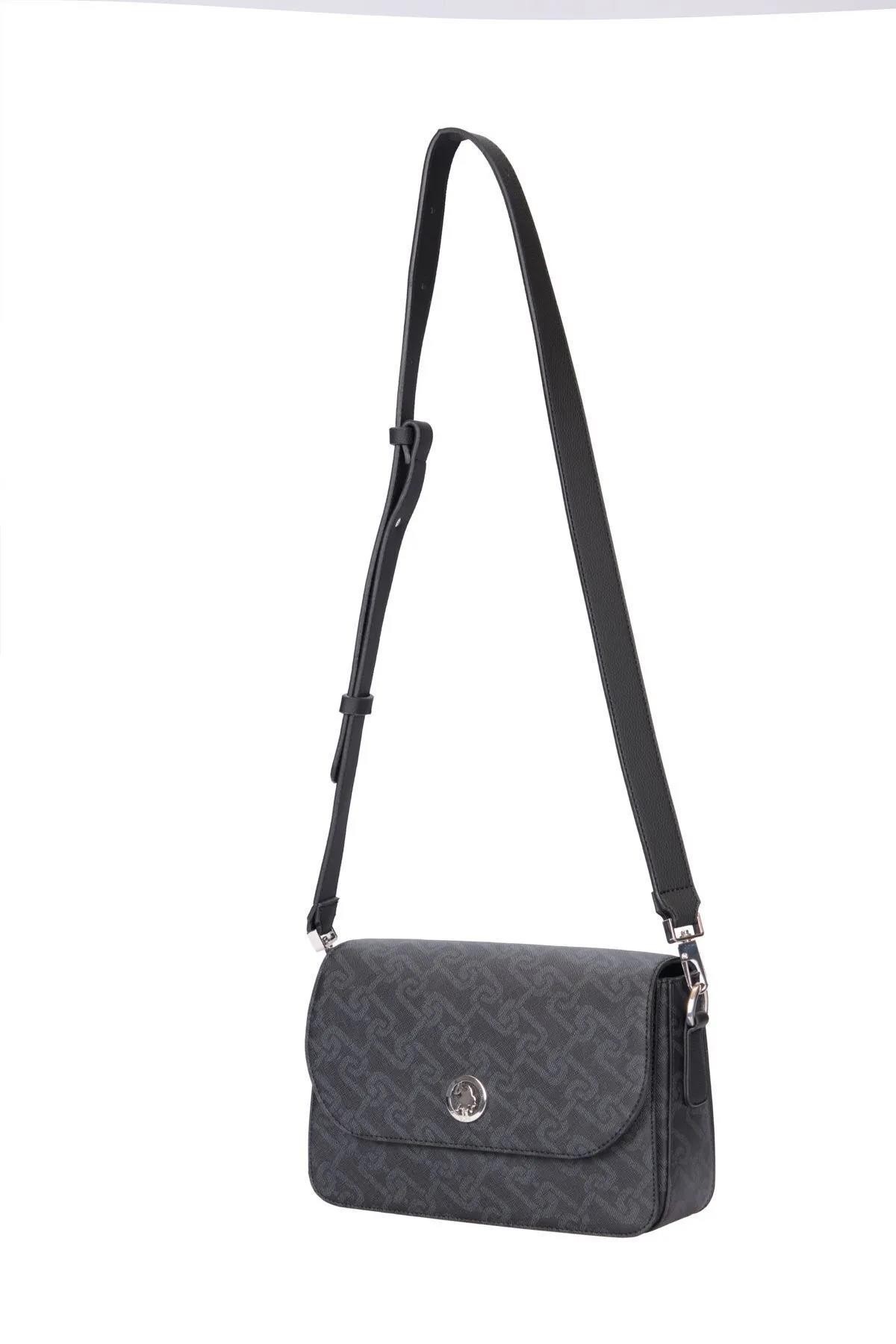 Kadın Çapraz Çanta US24525 U.S. POLO ASSN. USPA LADIES BAG BLACK