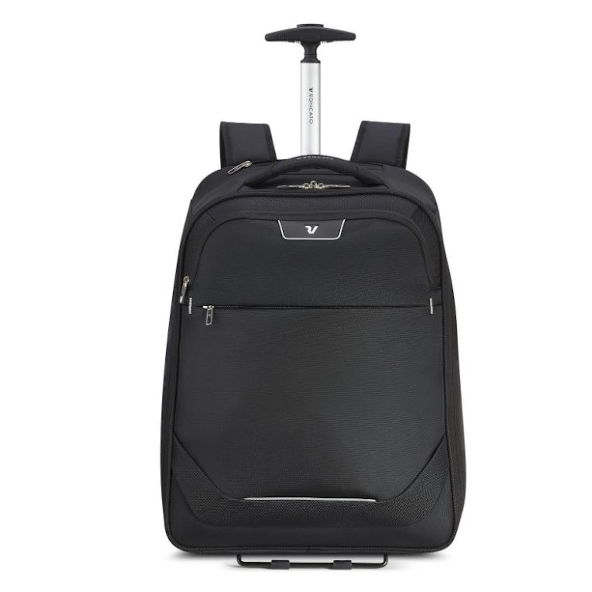 Unisex Laptop Çantası 41621601-01 Roncato Joy Medıum Cabın Backpack Trolley (42 L) Nero