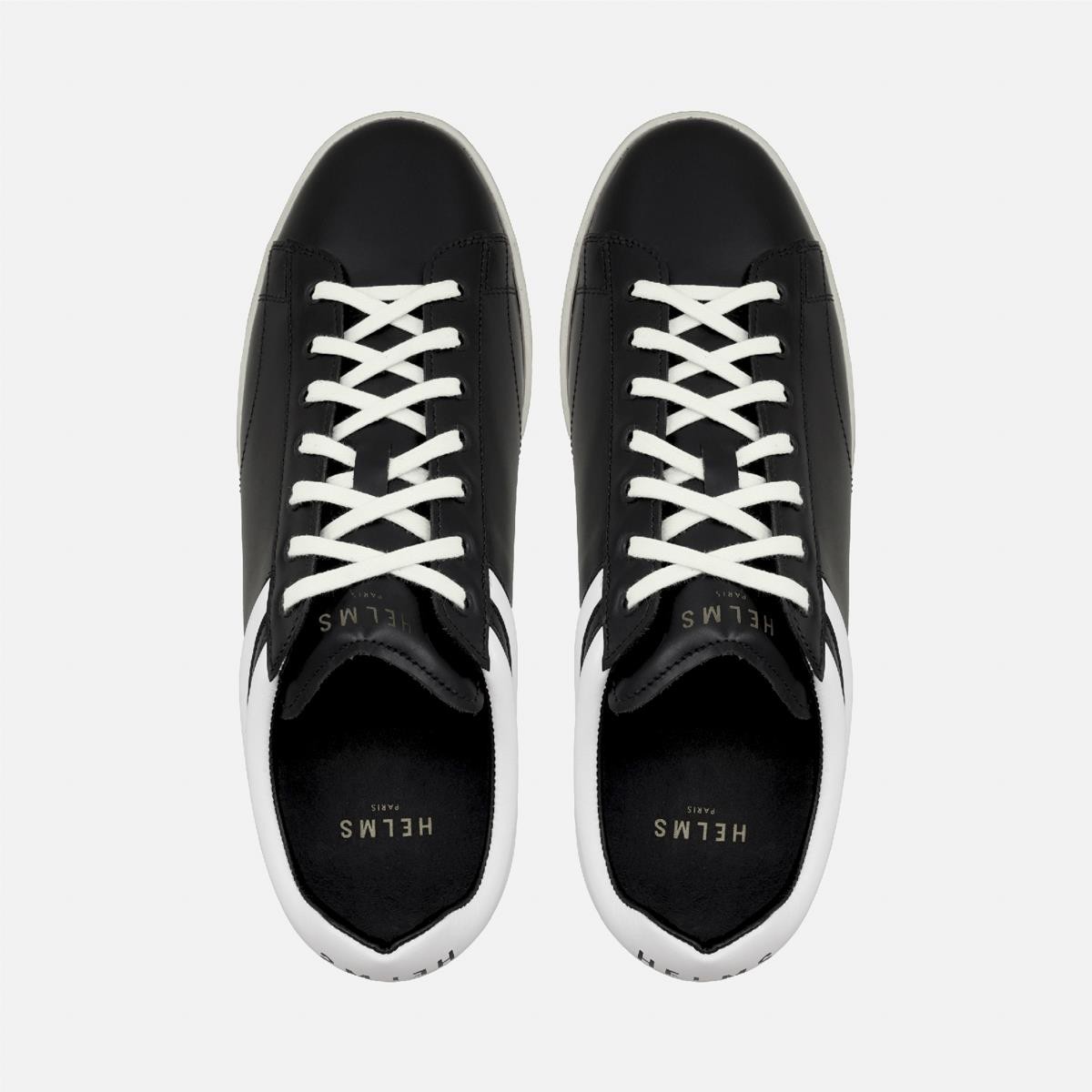 Kadın Sneaker ( Günlük) FA001-00-006 Helms Paris Sneakers Flying Ace Black-White