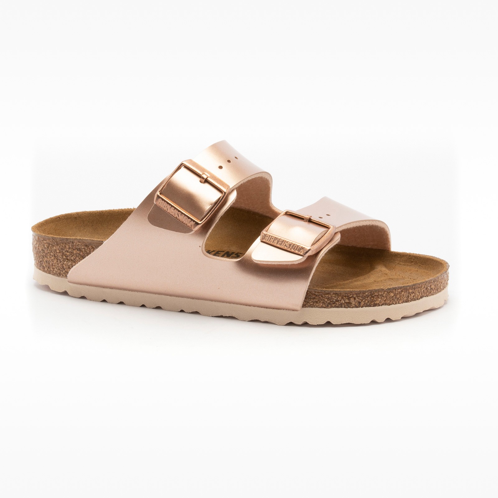 1012478 Arizona Birkenstock Bf Electrıc Metallıc Copper