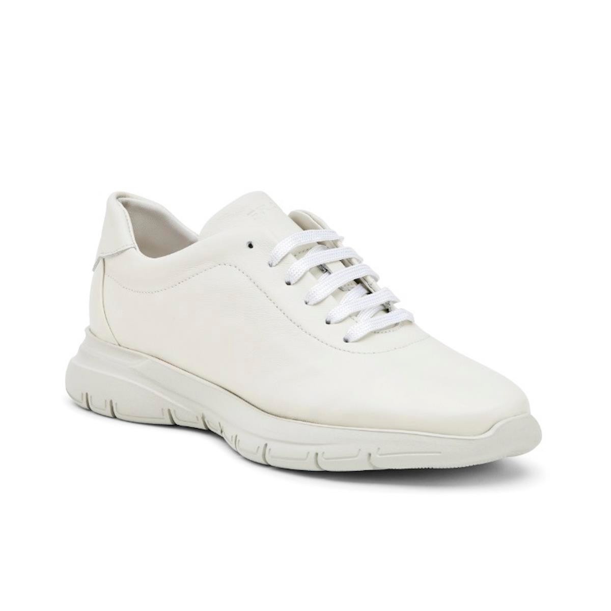 Kadın Sneaker ( Günlük) 43P3 Frau MOUSSE Leather OffWhite