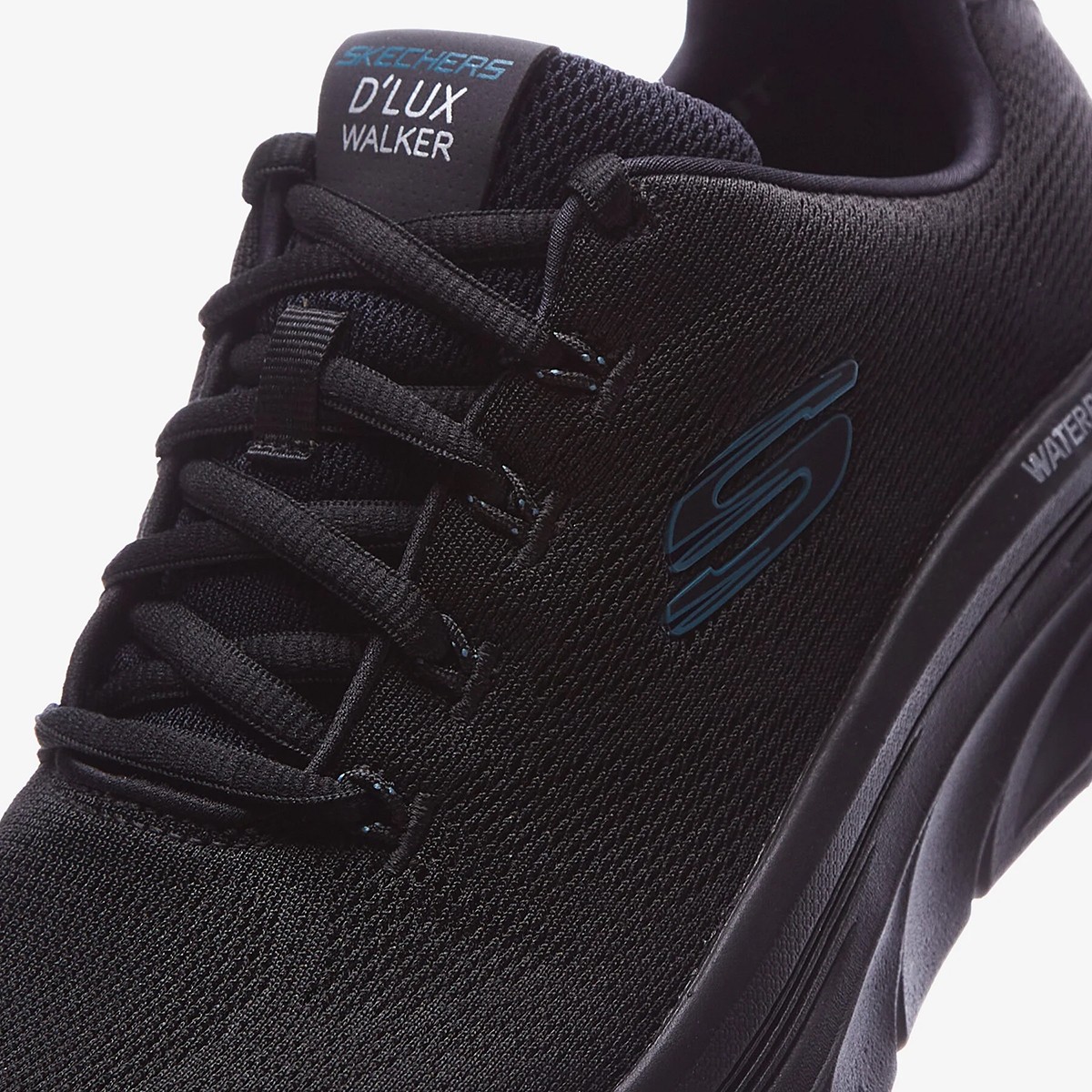 232362 BKTL Skechers D'LUX WALKER - GET OASIS Black Teal Textile/Synthetic