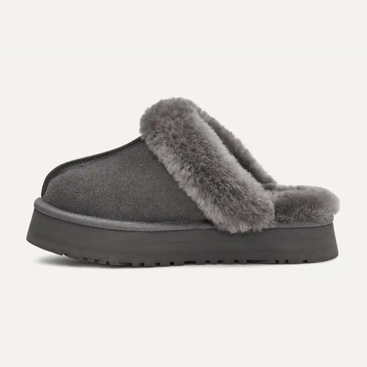 Kadın Terlik 1122550 UGG W DISQUETTE CHARCOAL (ANTRASIT)