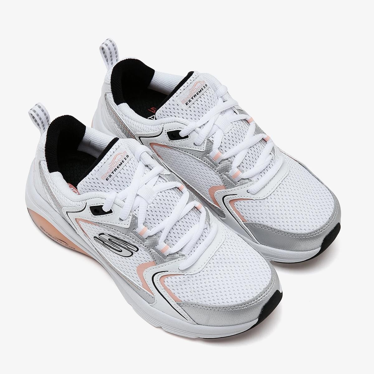 Kadın Sneaker ( Günlük) 149652 WBC Skechers SKECH - AİR EXTREME 2.0 - DAİLY White-Black-Pink