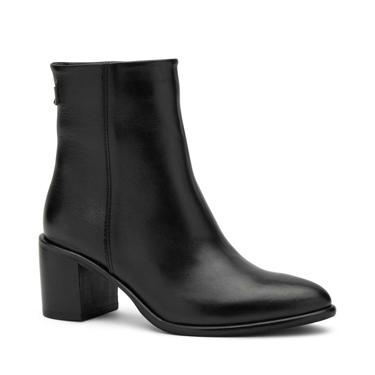 48L1 Frau CALF Ankle Boot Nero