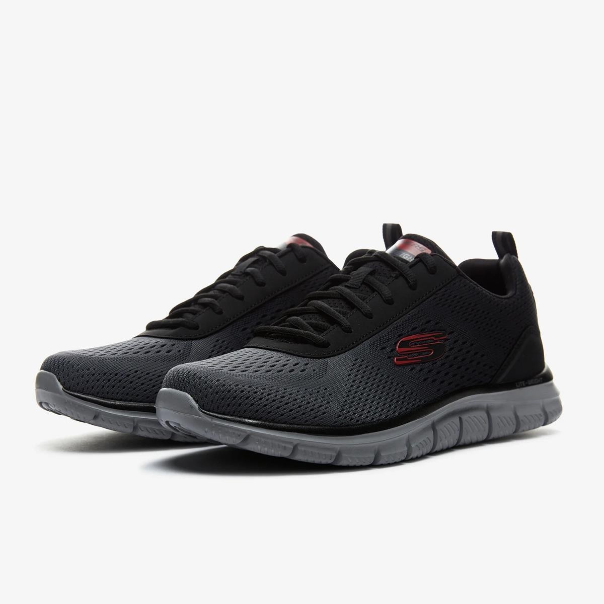 Erkek Sneaker ( Günlük) 232399 BKCC Skechers TRACK-RIPKENT Black-Grey