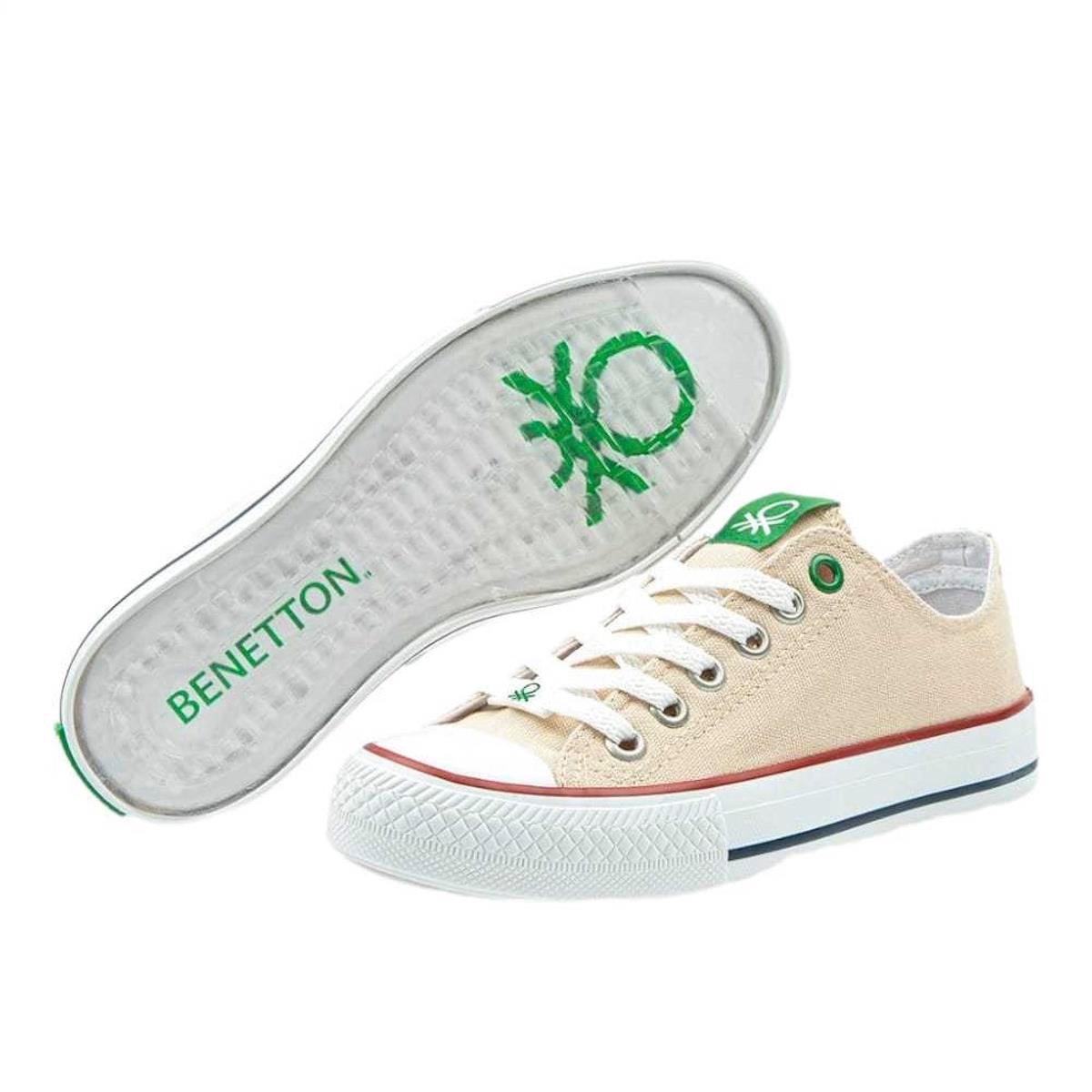 Kadın Espadril - Keten BN-30196 Benetton Bej