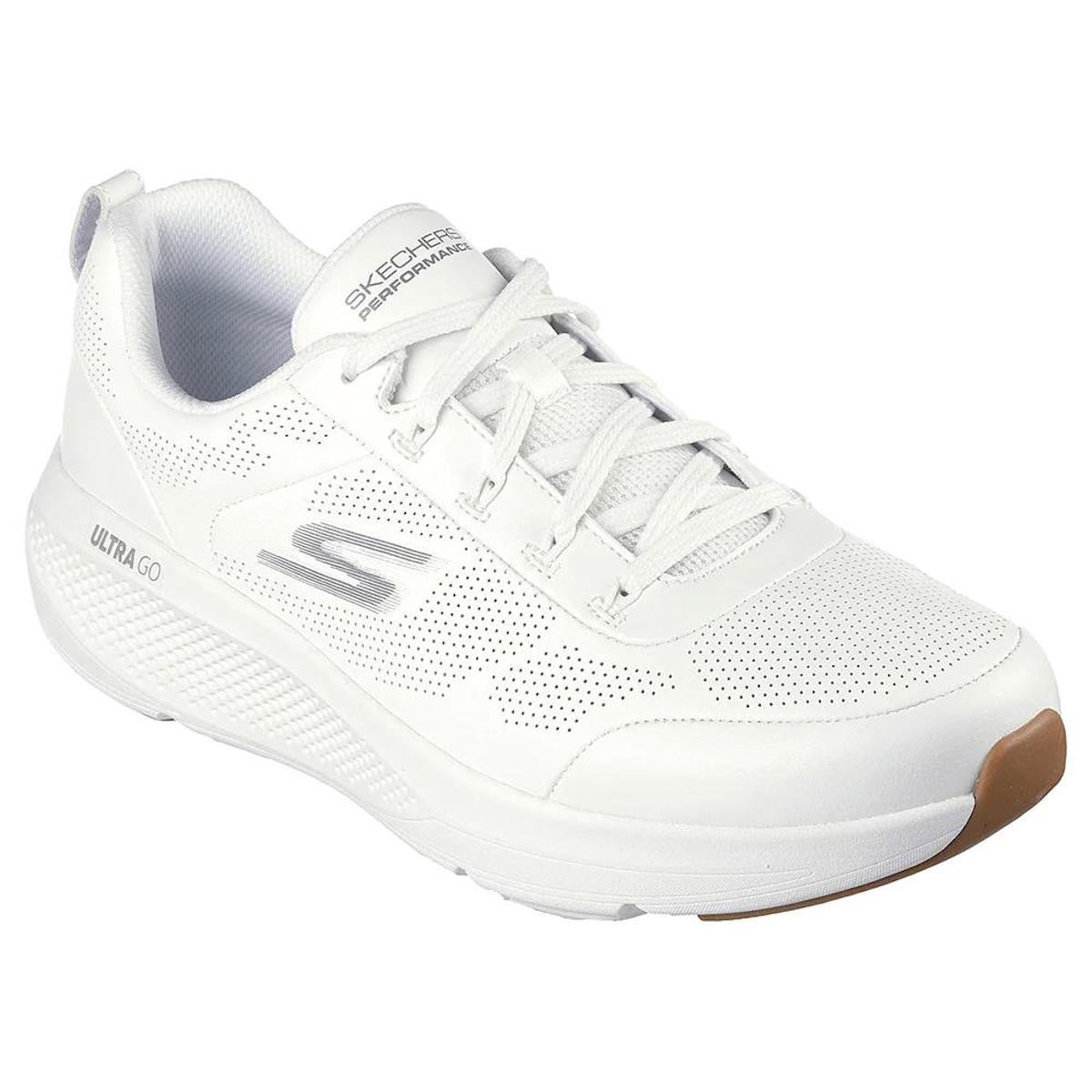 Erkek Sneaker ( Günlük) 220328 WSL Skechers GO RUN ELEVATE-HEMISPHERE White Silver