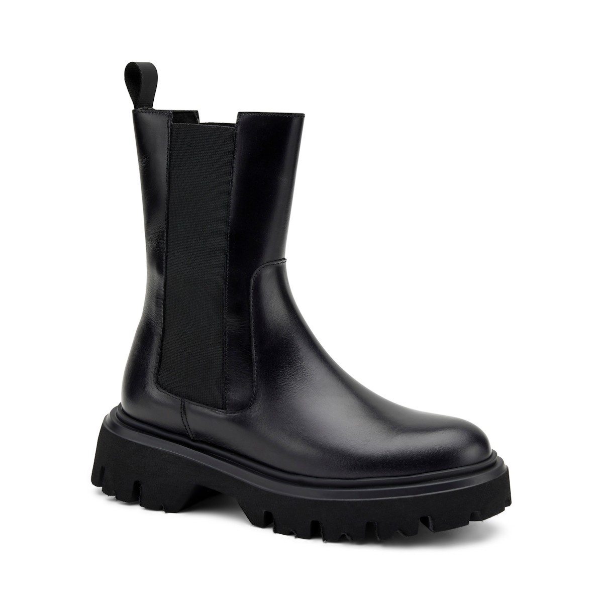 85L5 Frau SETA Chunky Boot Nero