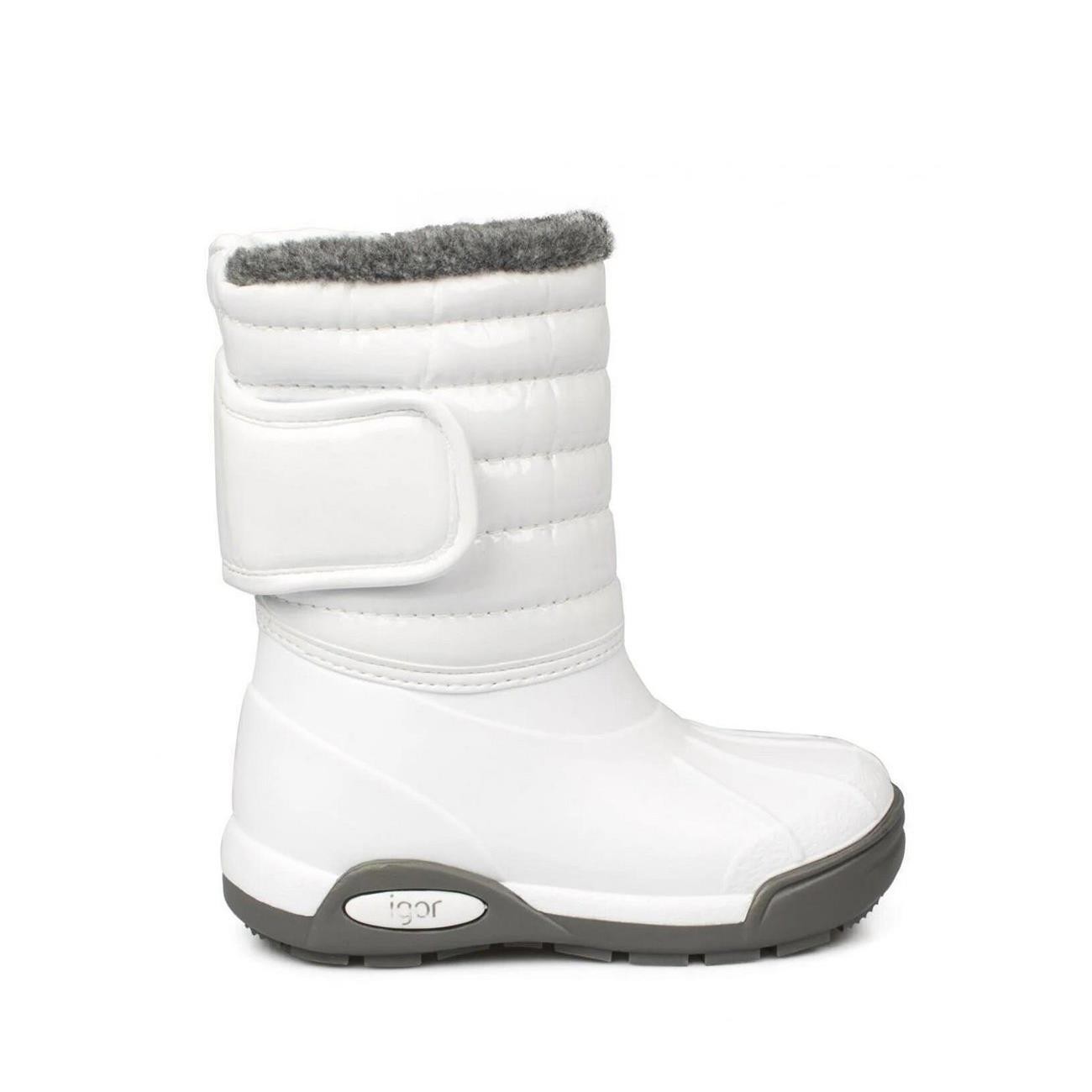 Kız Çocuk Yağmur Botu W10168 TOPO SKI CHAROL 001-Blanco