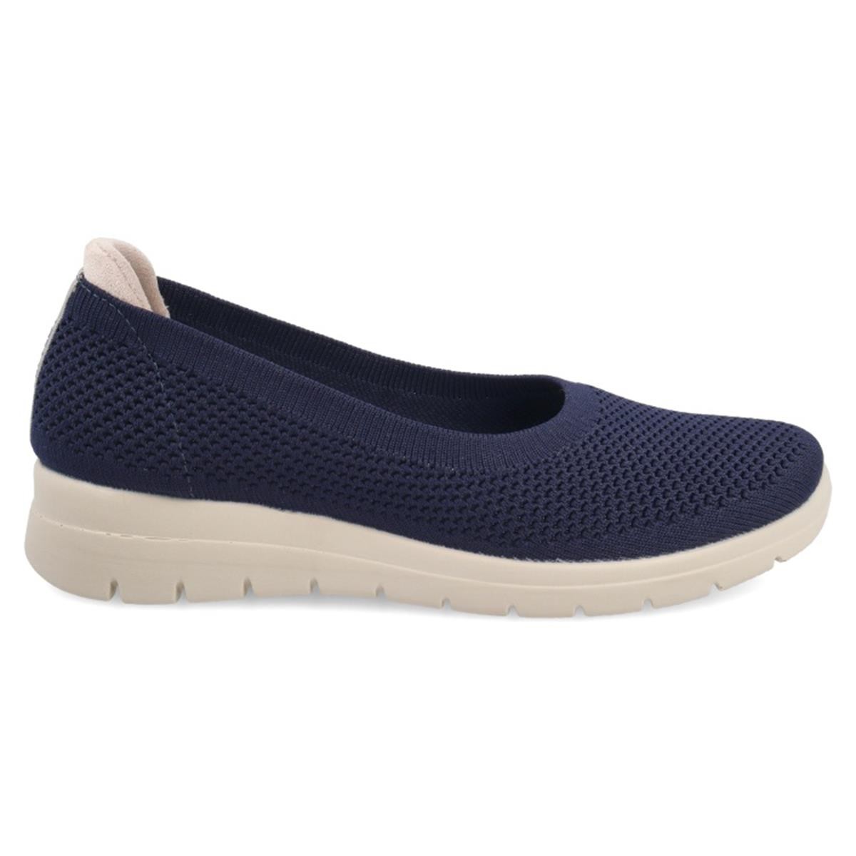 Kadın Babet 27 B39 KQ Fly Flot CLOTH WOMAN SHOE Dark Blue