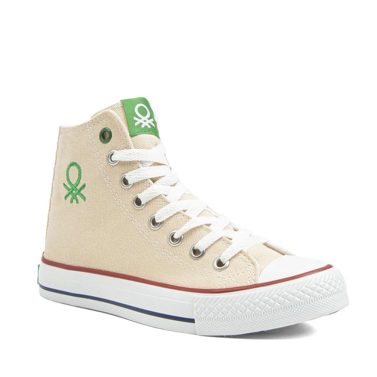 Kadın Sneaker ( Günlük) BN-30628 Benetton Bej