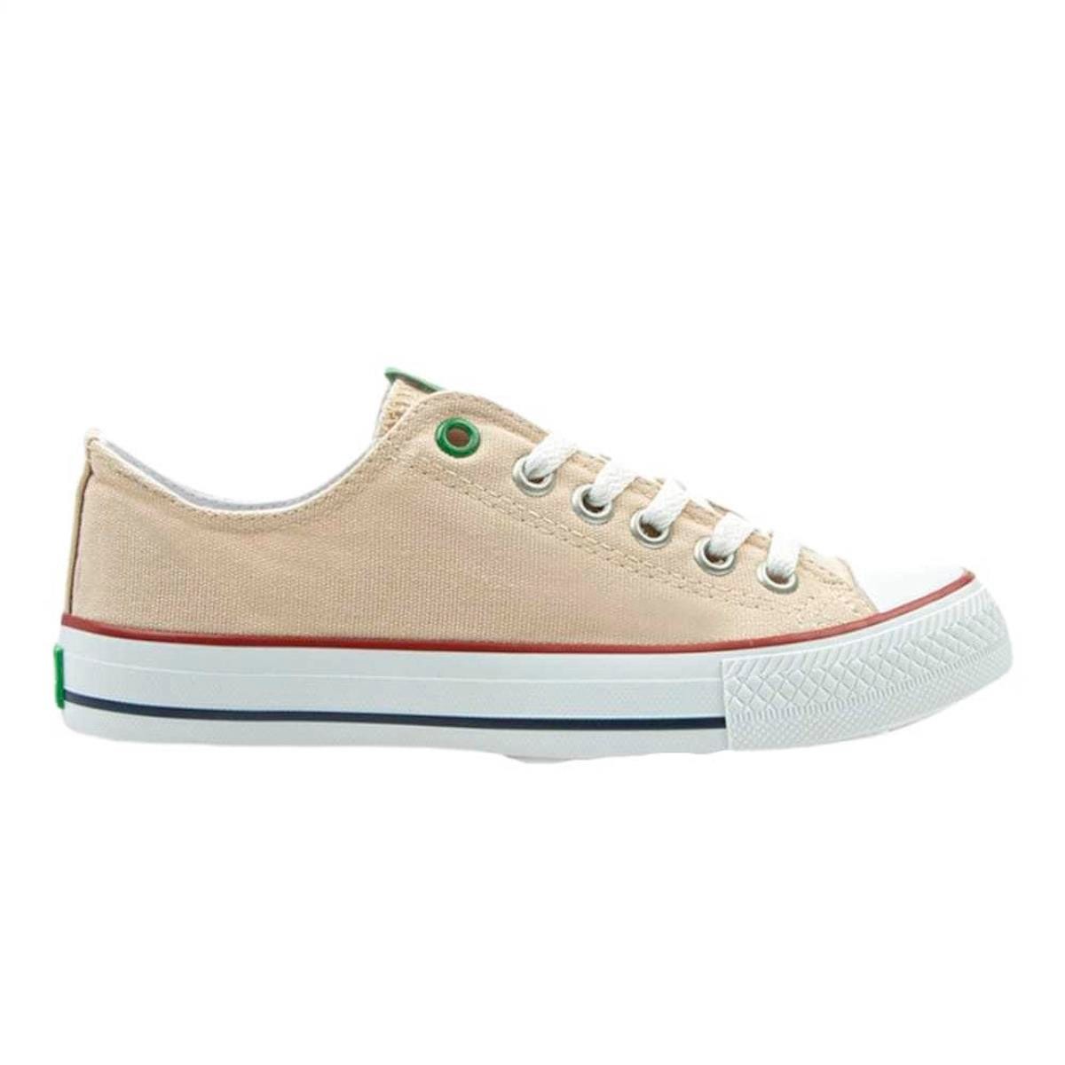 Kadın Espadril - Keten BN-30196 Benetton Bej