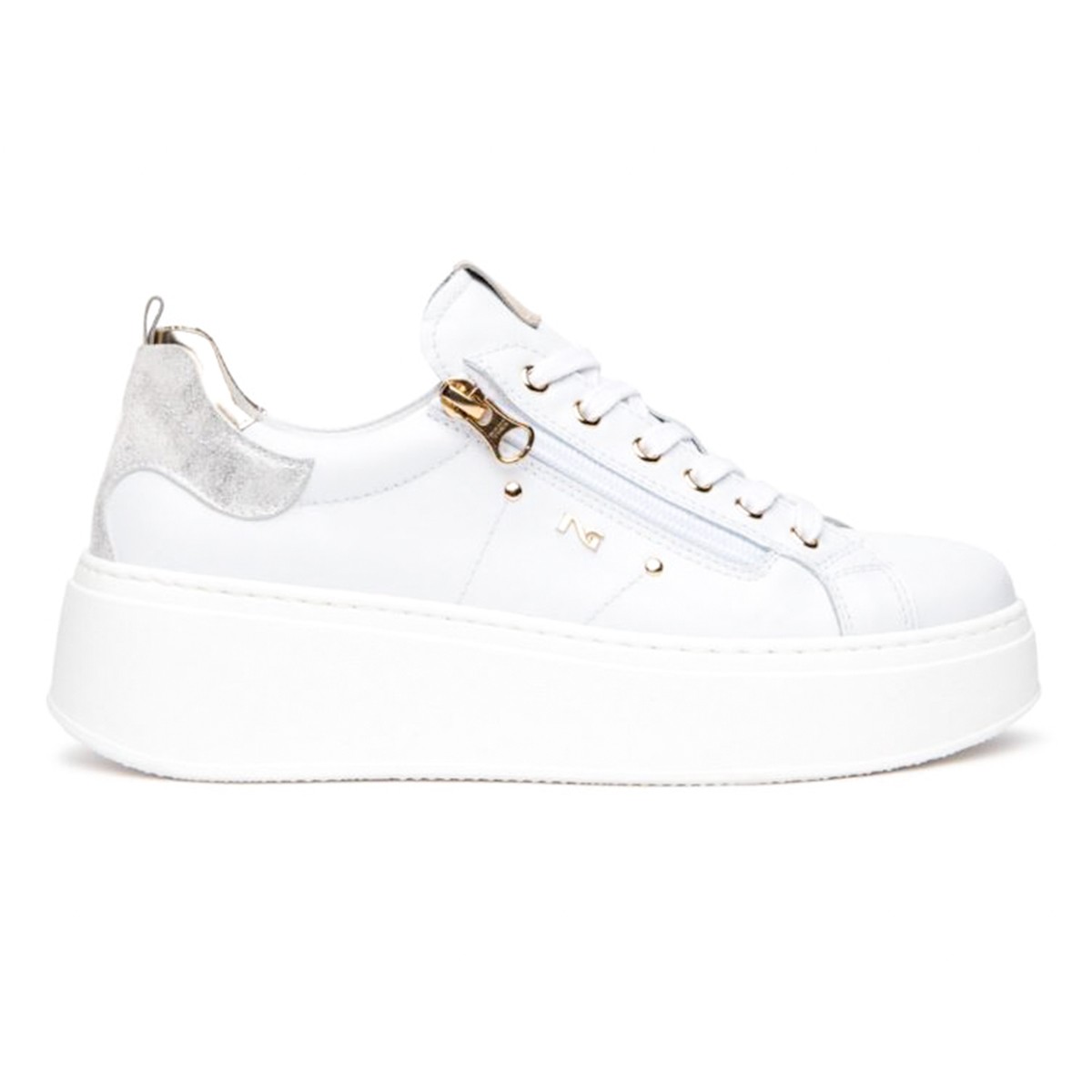 Kadın Sneaker ( Günlük) E218222D 707 NeroGiardini Scarpa Donna  Bianco