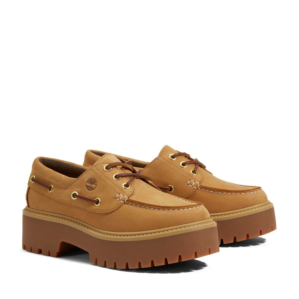 TB 0A6AUS2311 Timberland STONE STREET BOAT SHOE Wheat