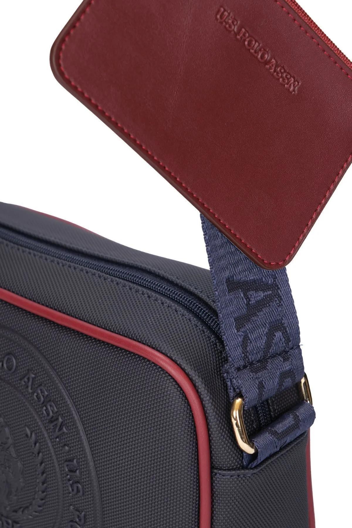 Kadın Çapraz Çanta US24733 U.S. POLO ASSN. USPA LADIES BAG NAVY-BURGUNDY