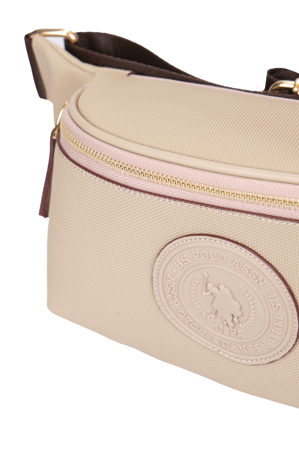 Kadın Omuz Çantası US24741  U.S. POLO ASSN. USPA LADIES BAG 04448 Gravel(Çakıl)