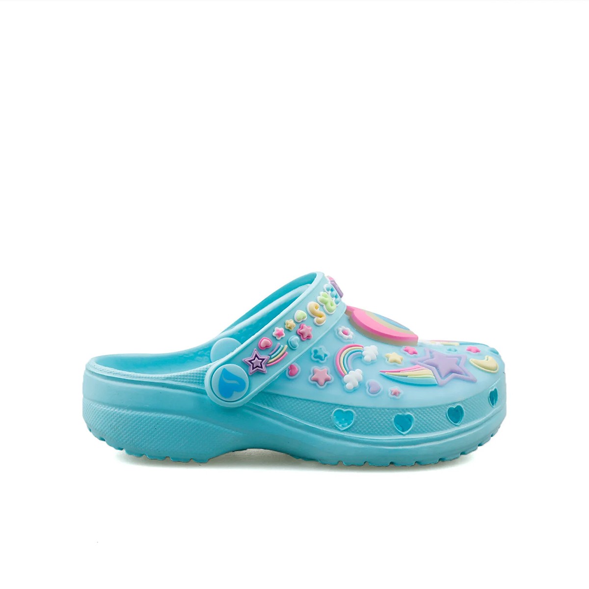 Kız Çocuk Sandalet 308406N TQMT Skechers HEART CHARMER Turquoise-Multiple