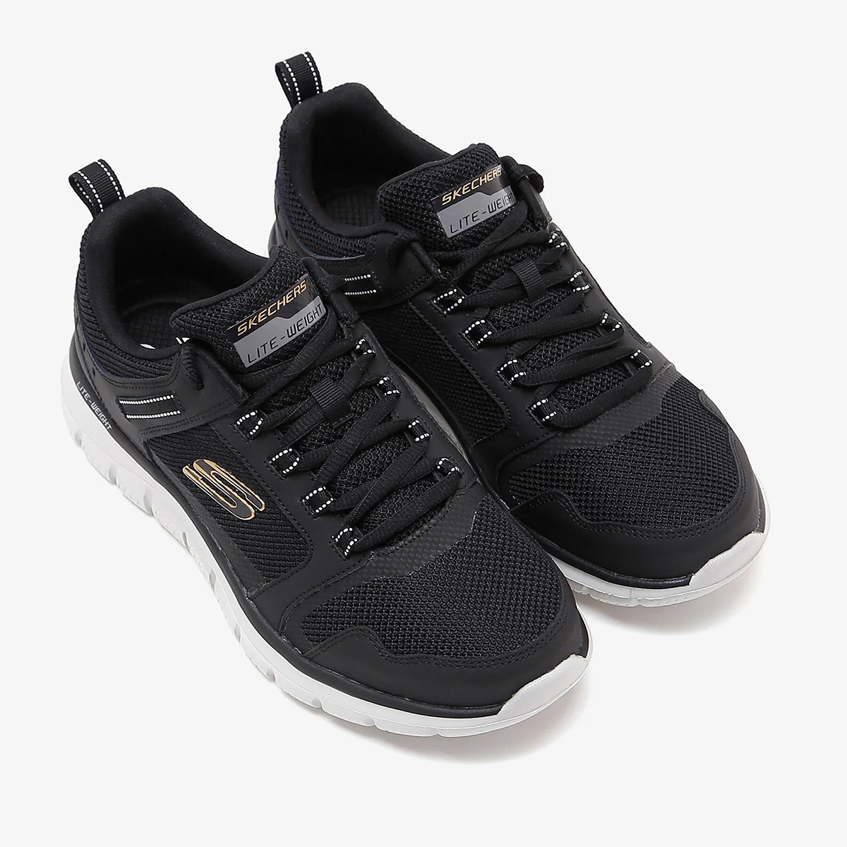 Erkek Sneaker ( Günlük) 232001TK BKGD Skechers TRACK Black-Gold