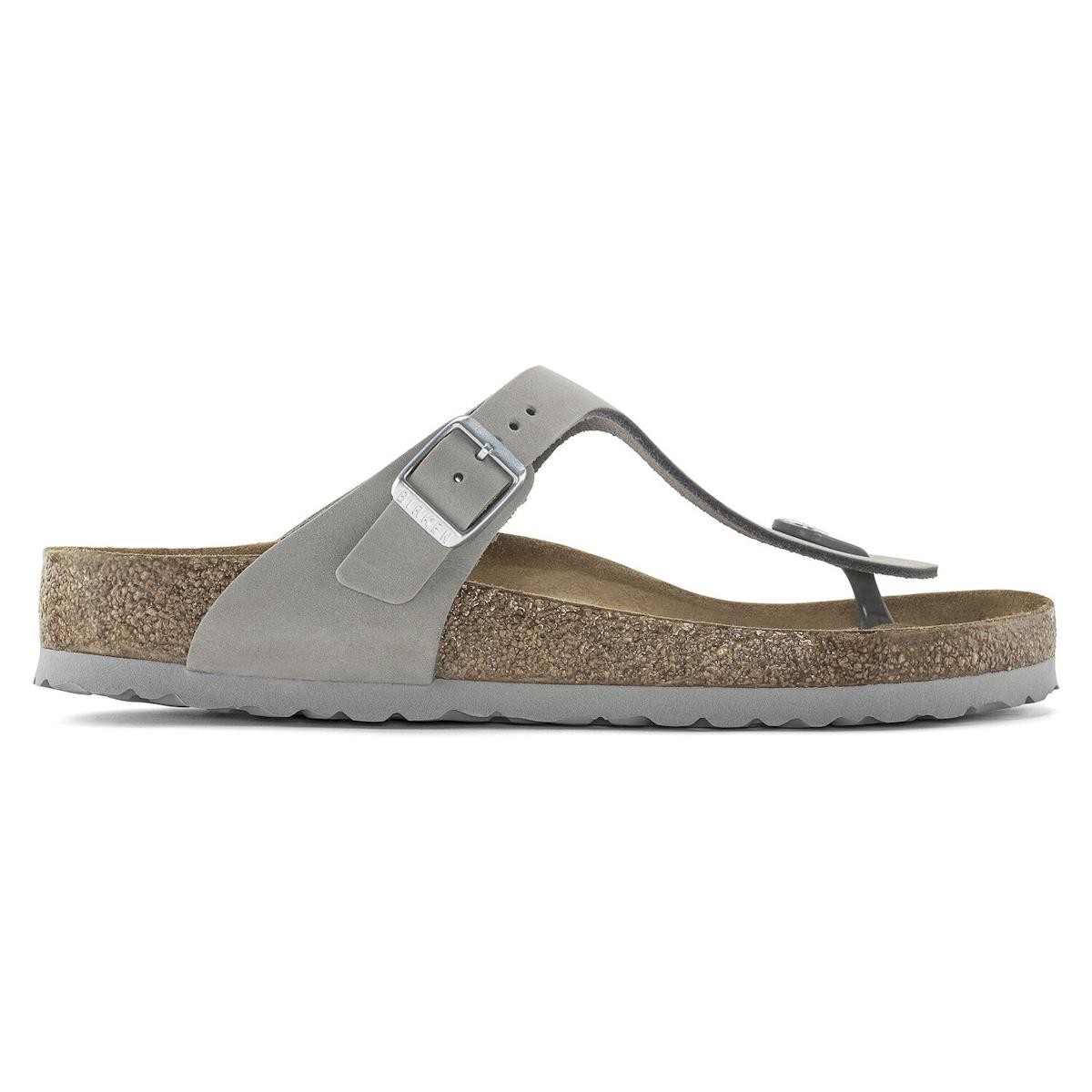 Kadın Terlik 1024127 Birkenstock GIZEH SFB NU DOVE GREY