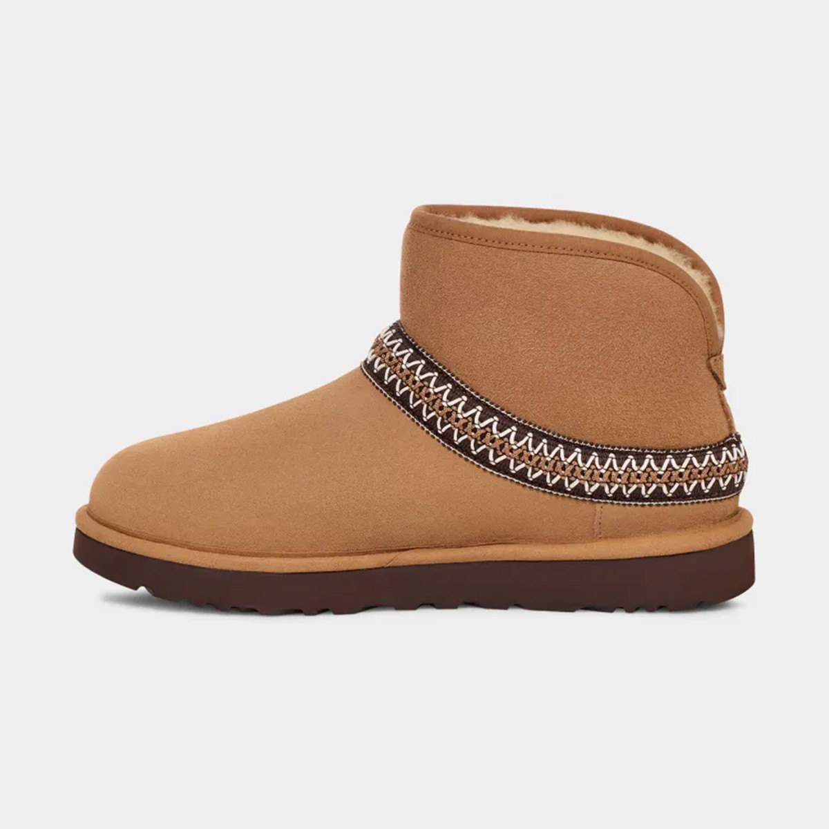 1158262 UGG W CLASSIC MINI CRESCENT Chestnut (Taba)