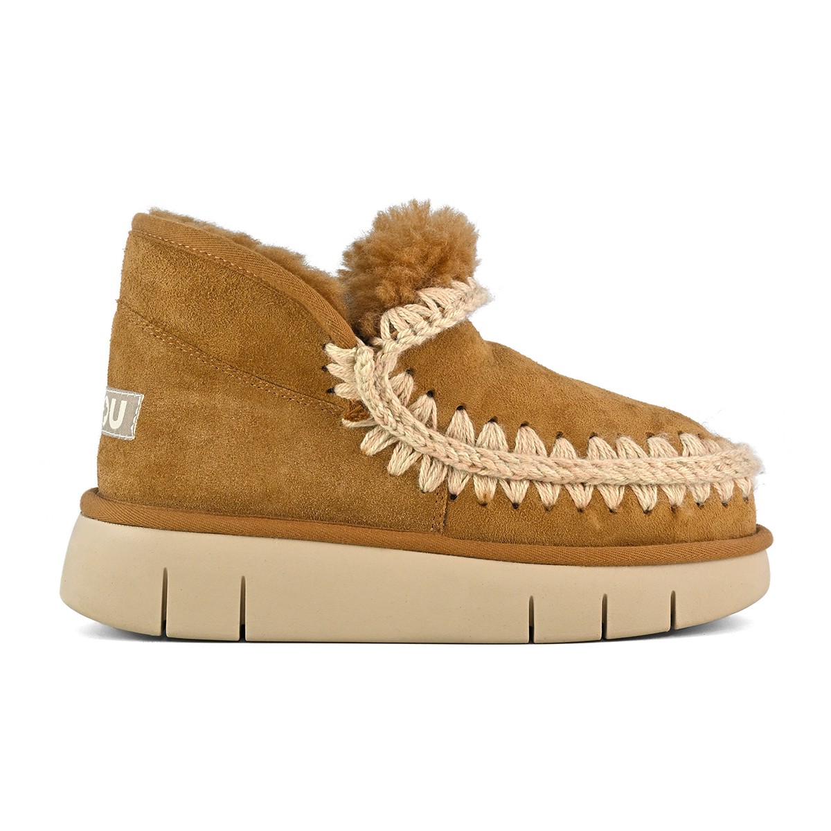 MU.FW531009A COG Mou Eskimo Bounce sneaker Cognac