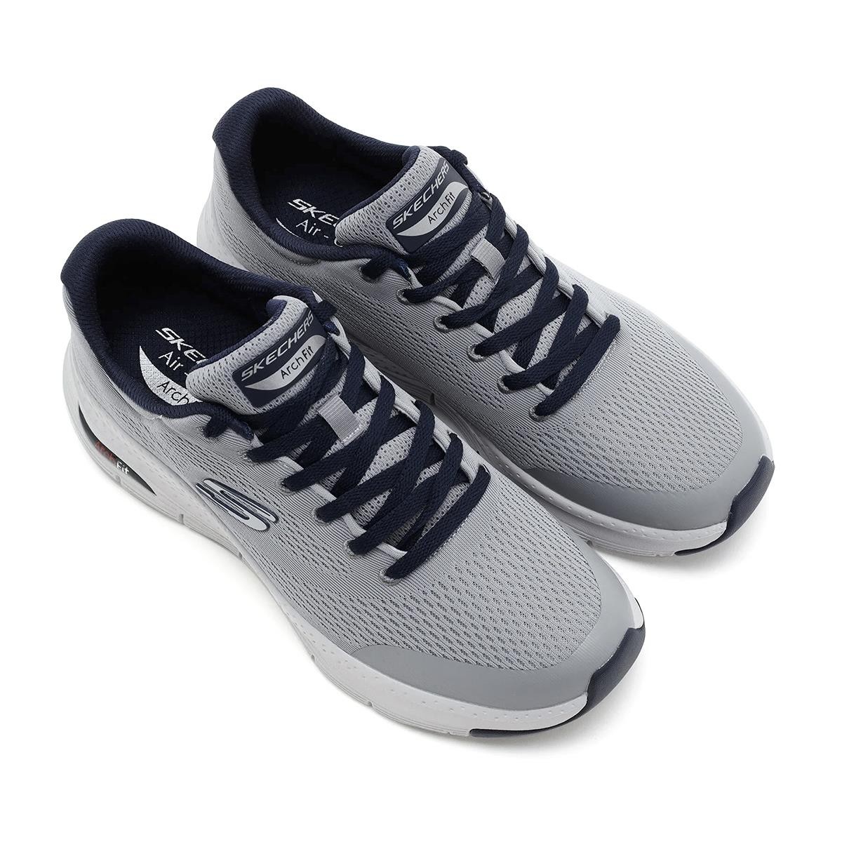 Erkek Sneaker ( Günlük) 232040TK GYNV Skechers ARCH FIT Grey-Navy