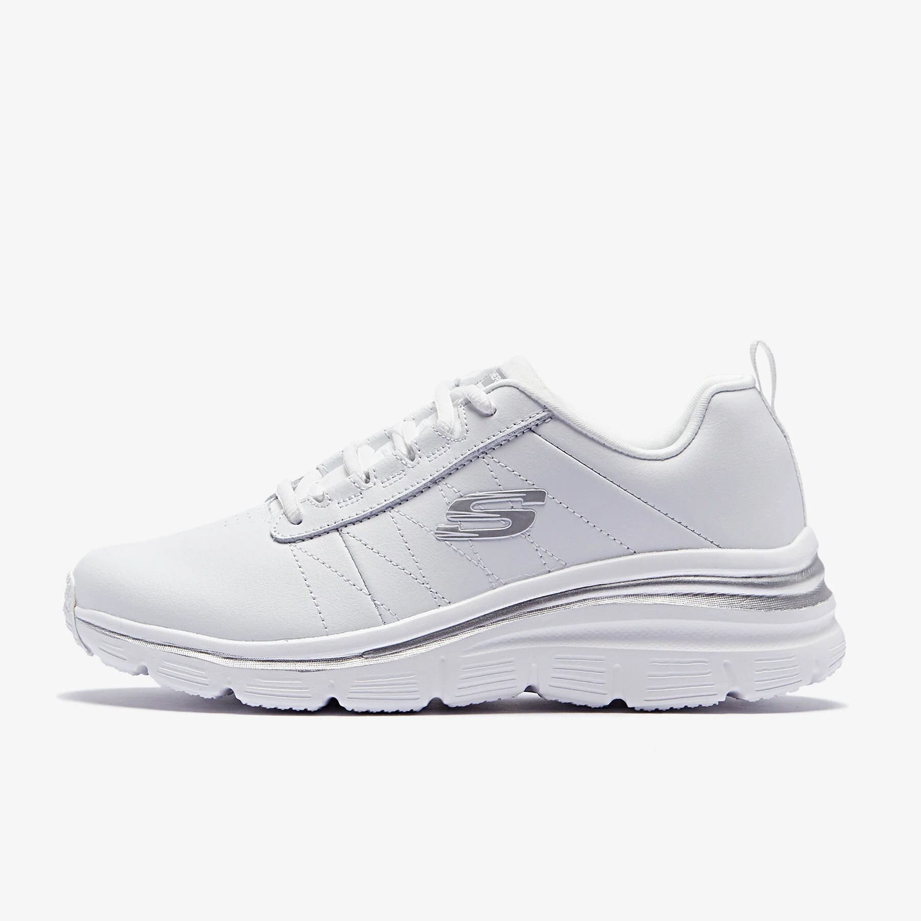 149473TK WSL Skechers ON FIT - EFFORTLESS White Silver