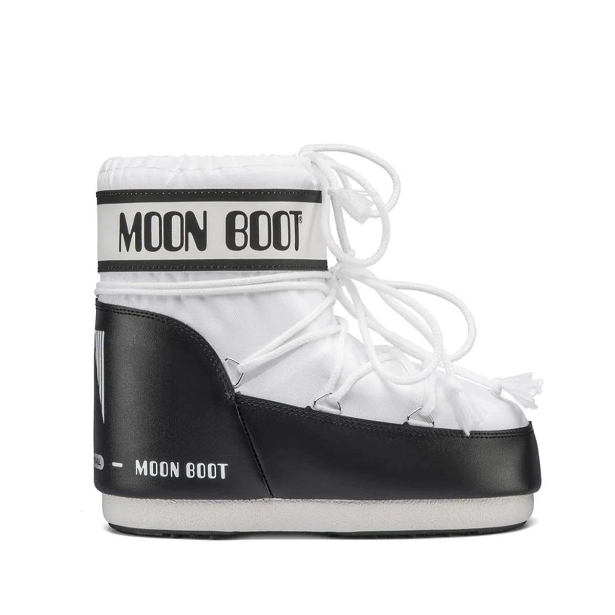 80D1409340 Moon Boot MB Icon Low Nylon  (33-35) - A001 White