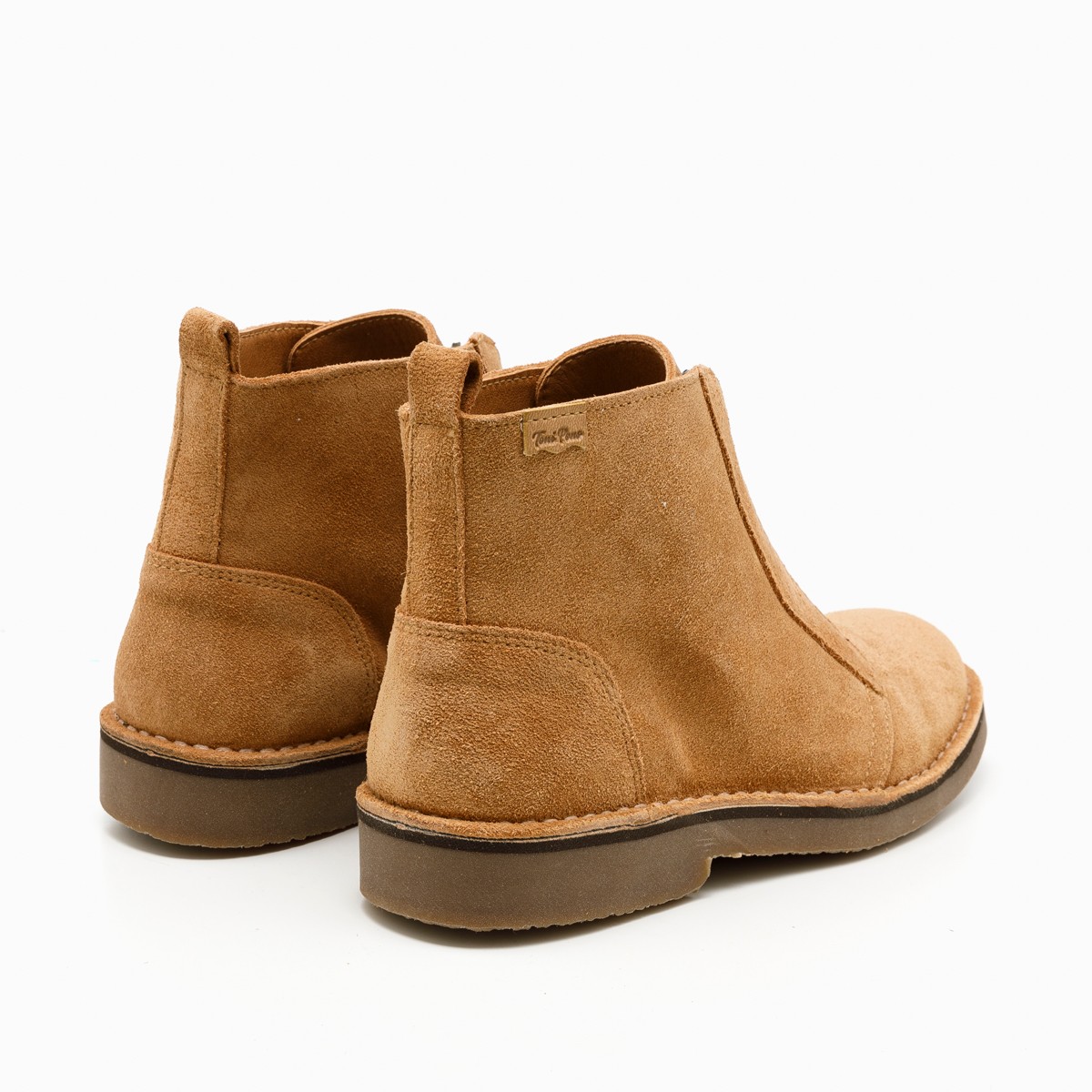 INDIA-SY Toni Pons Ankle boot in Suede in Tobacco (Torrat)