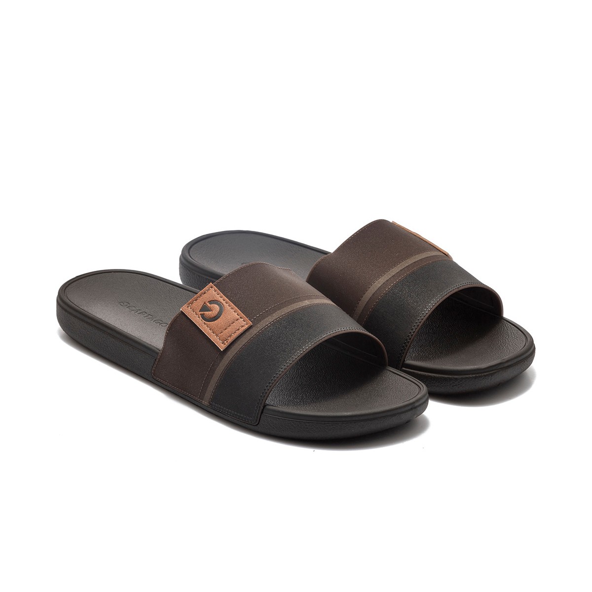 11521 Cartago DAKAR SLIDE DD0350 Brown/Brown/Brown