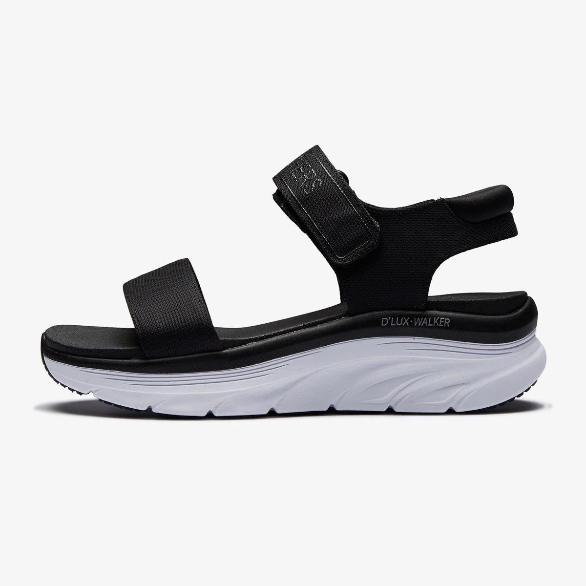 Kadın Sandalet 119226 BLK Skechers D'LUX WALKER - NEW BLOCK Siyah