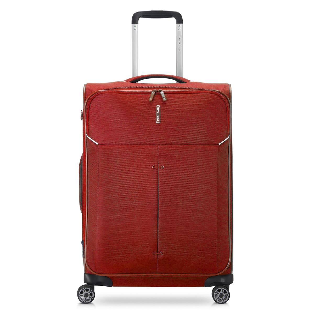 Unisex Valiz 41530209 Roncato Trolley Medıo 4R 65 Cm Exp Ironık 2.0 Rosso