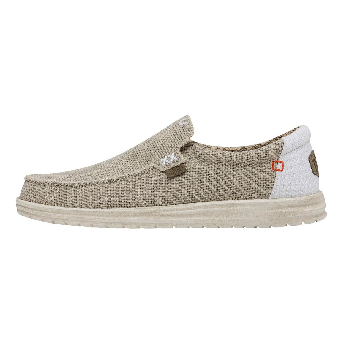 Erkek Sneaker ( Günlük) HD.40124  Hey Dude Mikka Braided 1LB Off White