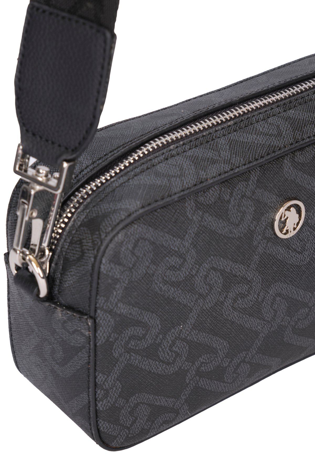 US24526 U.S. POLO ASSN. USPA LADIES BAG 00128 Black