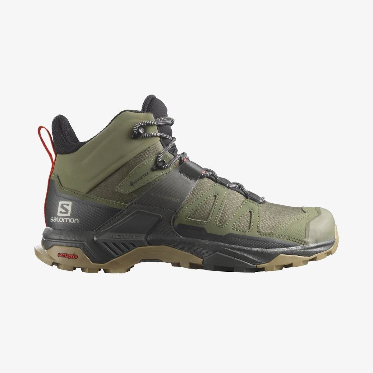 Erkek Bot L41739800 SALOMON X ULTRA 4 MID GTX Deep Lichen Green-Peat-Kelp