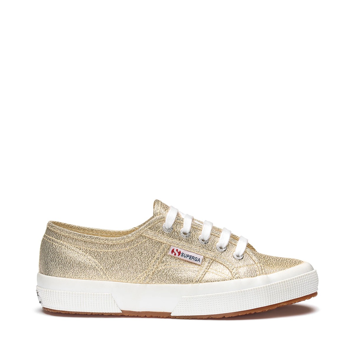 S001820 Superga 2750-LAMEW  X01034  Yellow Gold-SP