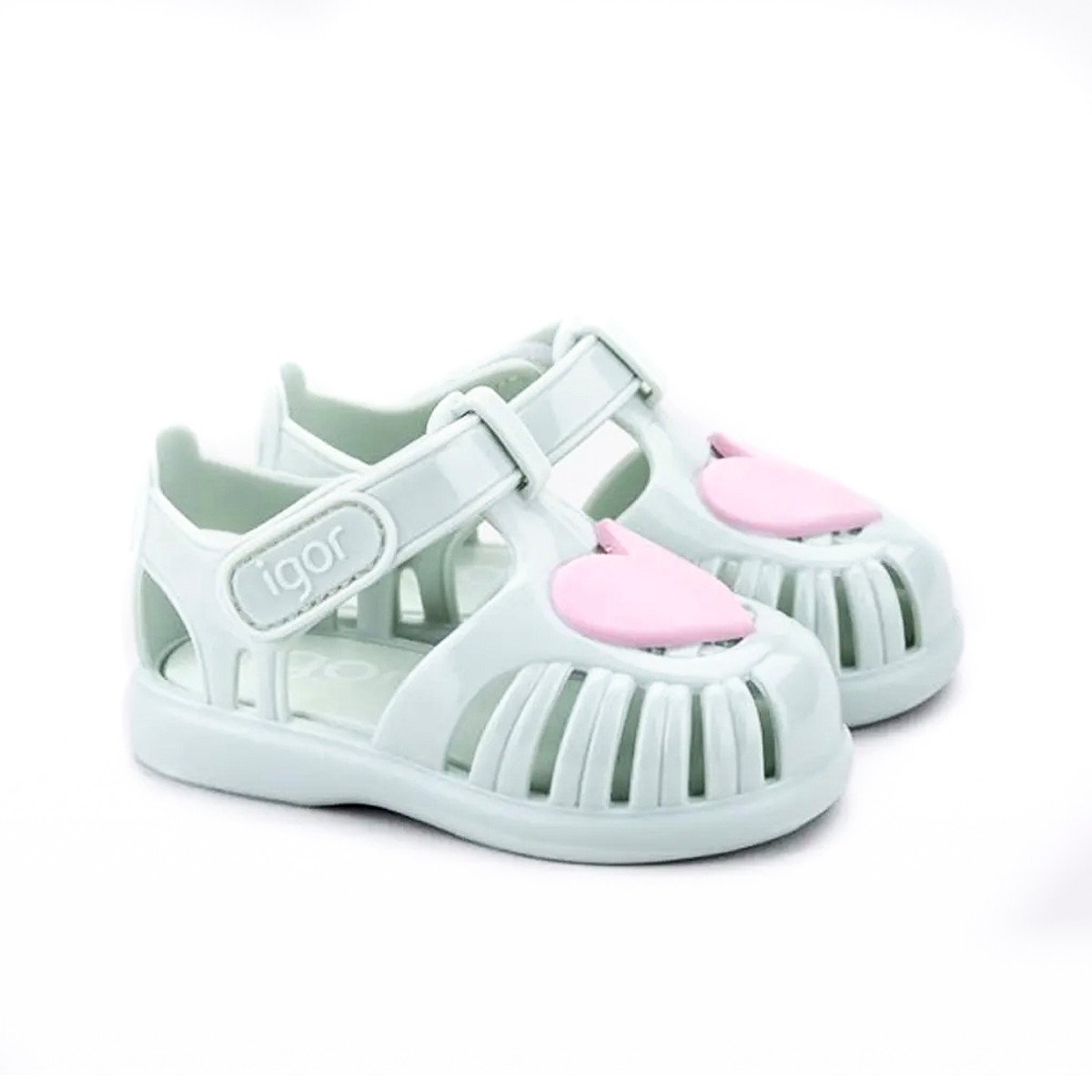 Kız Çocuk Sandalet S10310 TOBBY GLOSS LOVE Igor 026-Menta