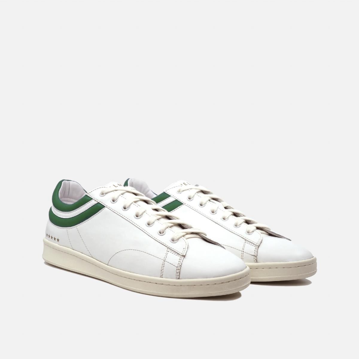 Erkek Sneaker ( Günlük) FA001-01-007 Helms Paris Sneakers Flying Ace White Green