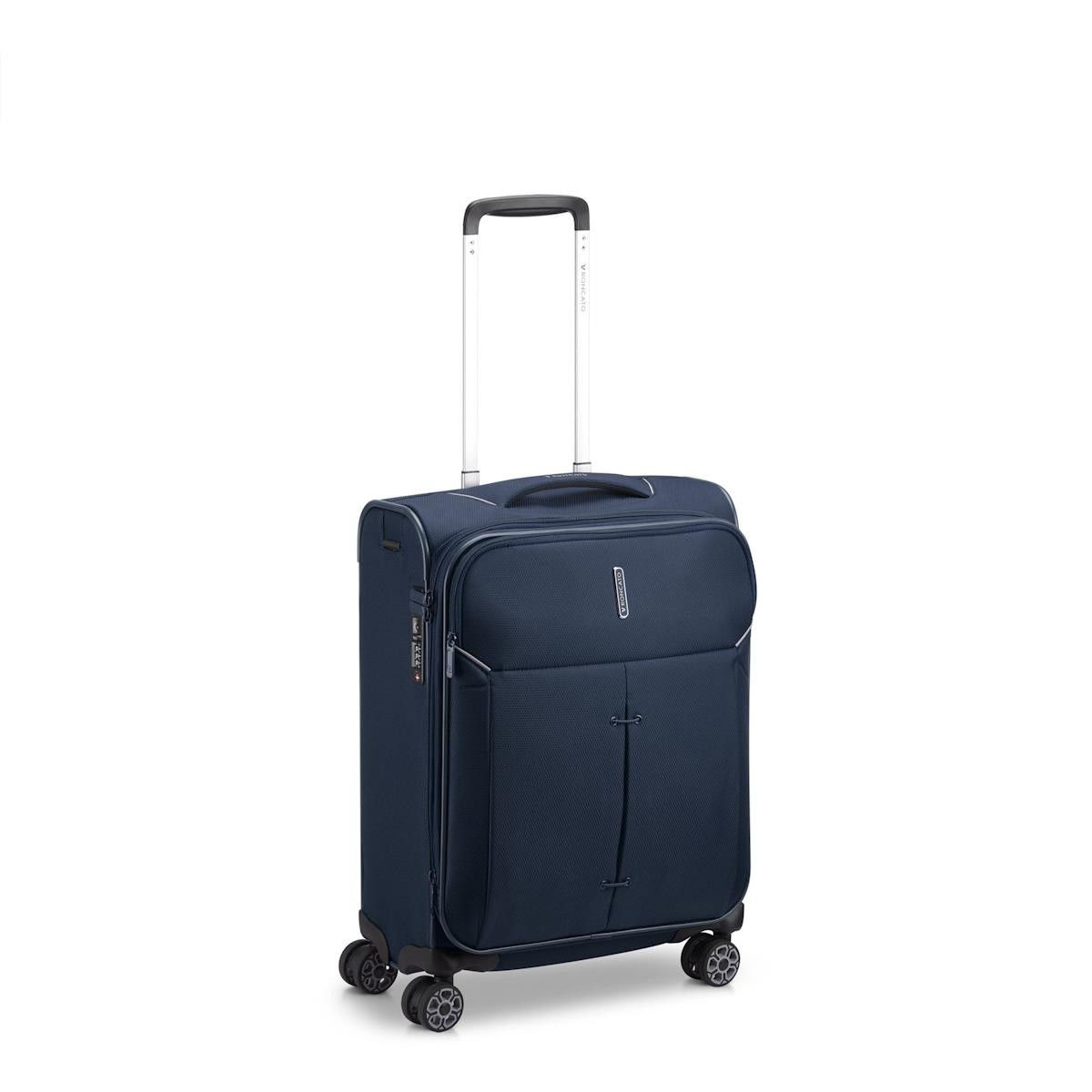 Unisex Valiz 41530323 Roncato Trolley Cabına 4R 55-20 Cm Exp Ironık 2.0 Blu