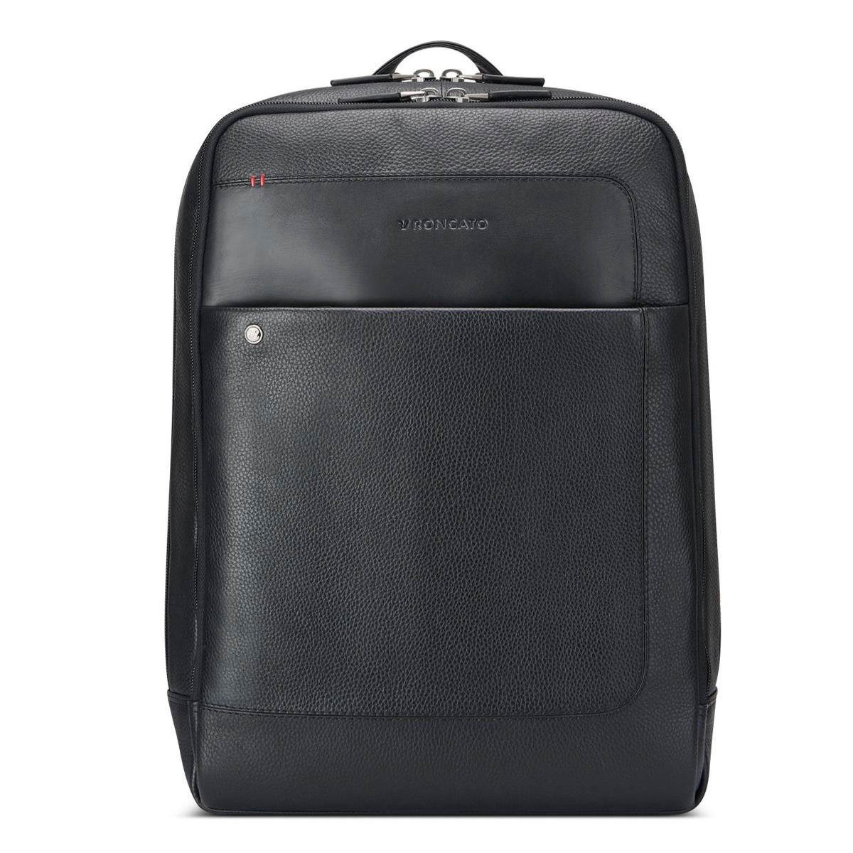 Unisex Sırt Çantası 41242601 Roncato Alaska Business Backpack 2 Compartments ( Pc 14"-Tablet 11") 30X39,5X11 Black