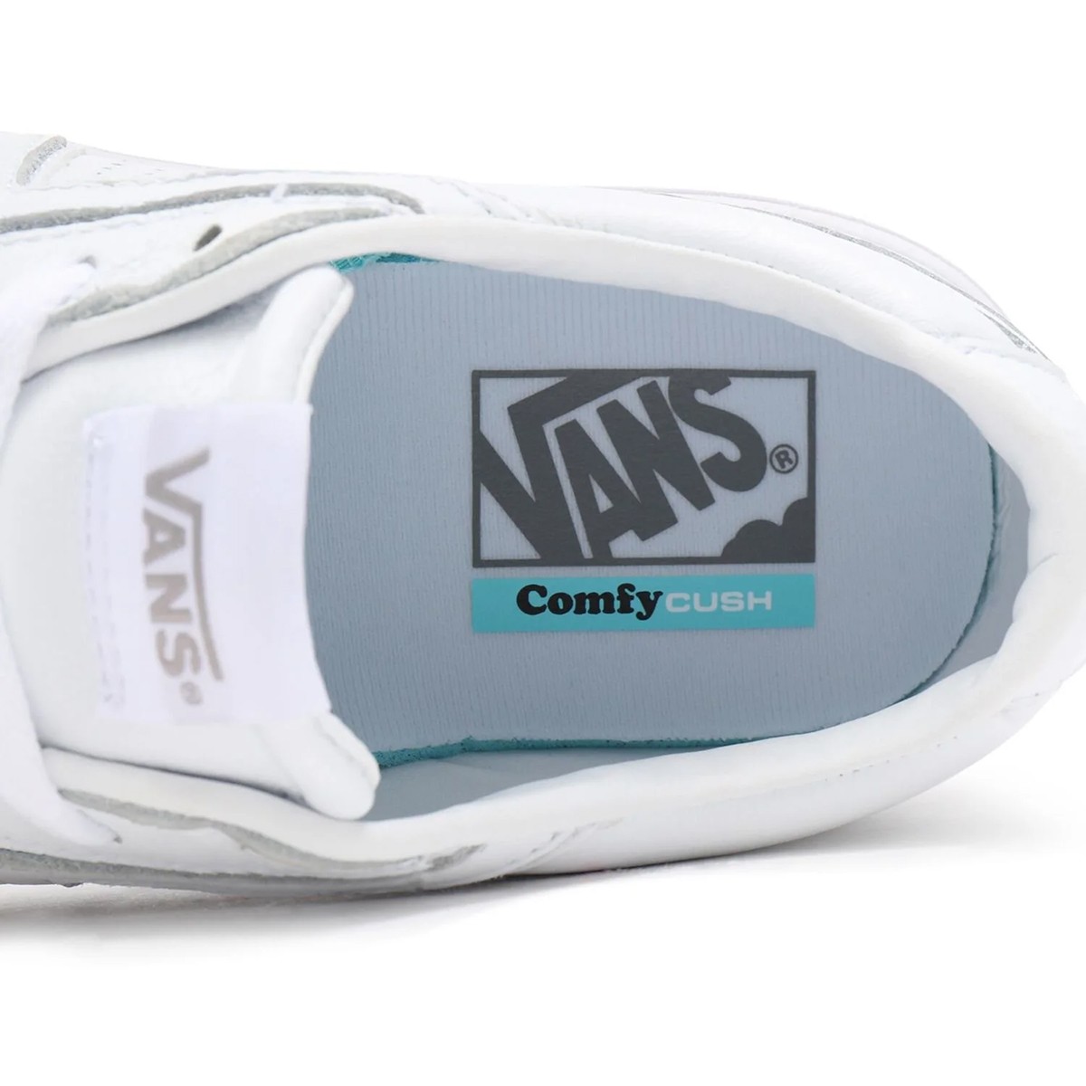 Kadın Sneaker ( Günlük) VN0A4TZYOER1 Vans UA Lowland CC (LEATHER) TRUEWHT-TRUEWHT