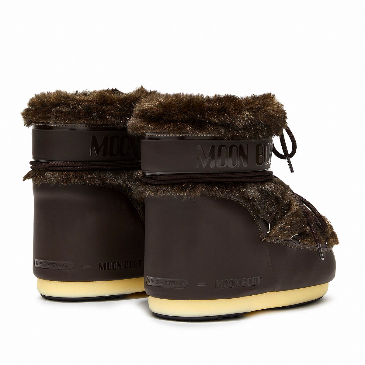 Kadın Bot 14093900-003 MOON BOOT ICON LOW FAUX FUR Brown