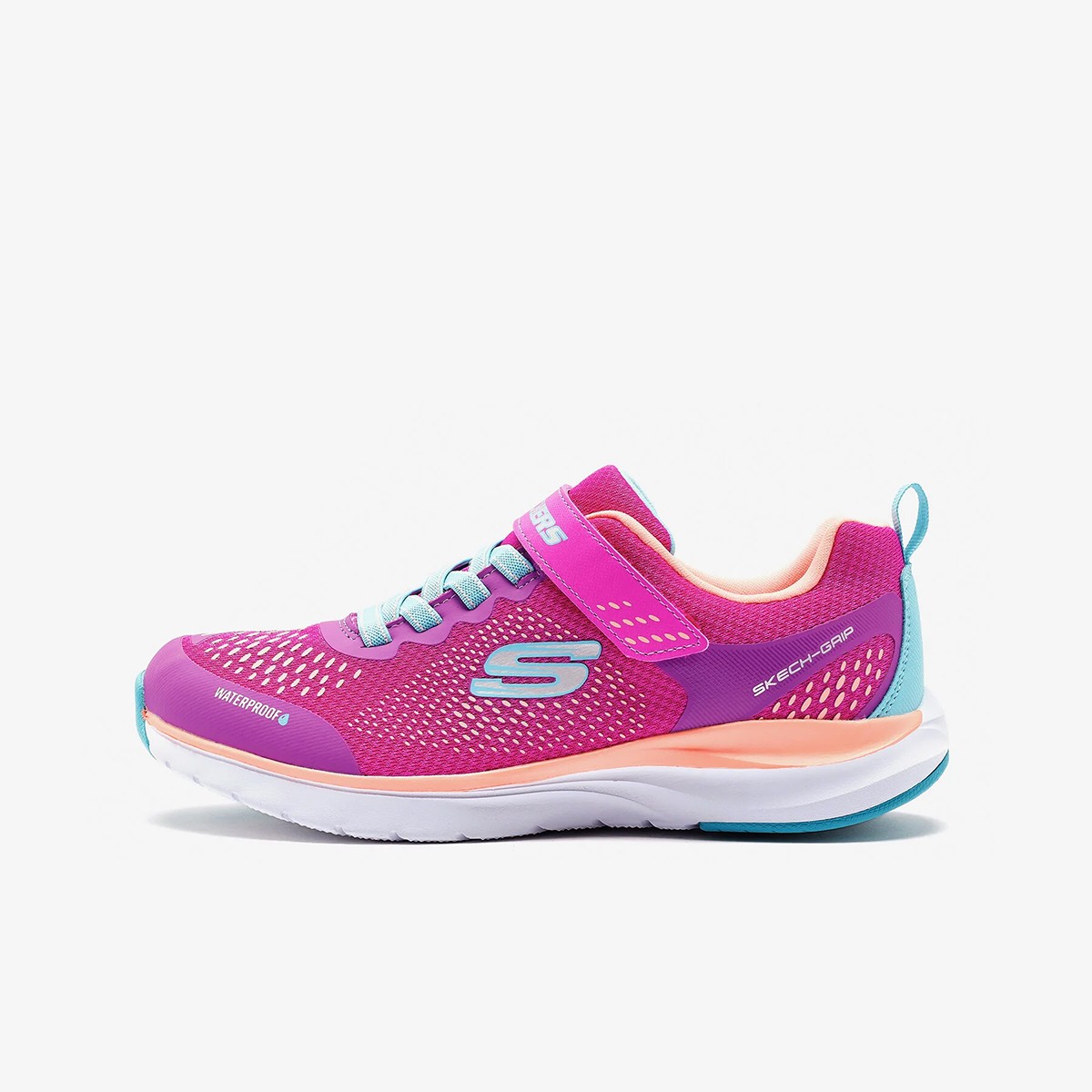 302393L HPAQ Skechers ULTRA GROOVE - HYDRO MIST Hot Pink Synthetic/Aqua Trim