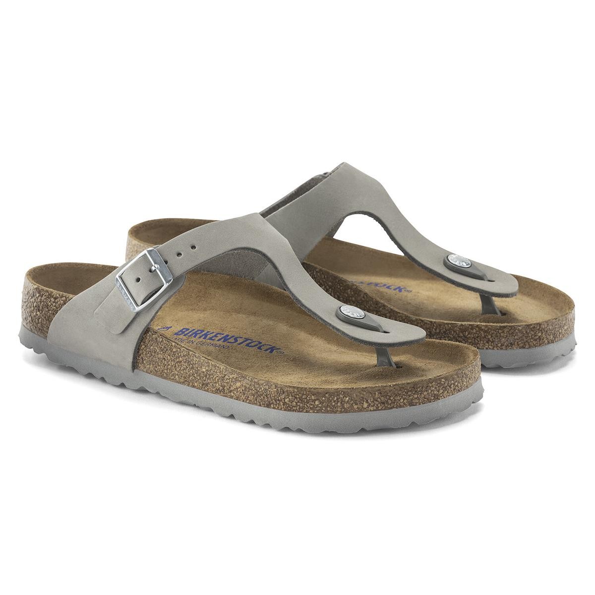 Kadın Terlik 1024127 Birkenstock GIZEH SFB NU DOVE GREY