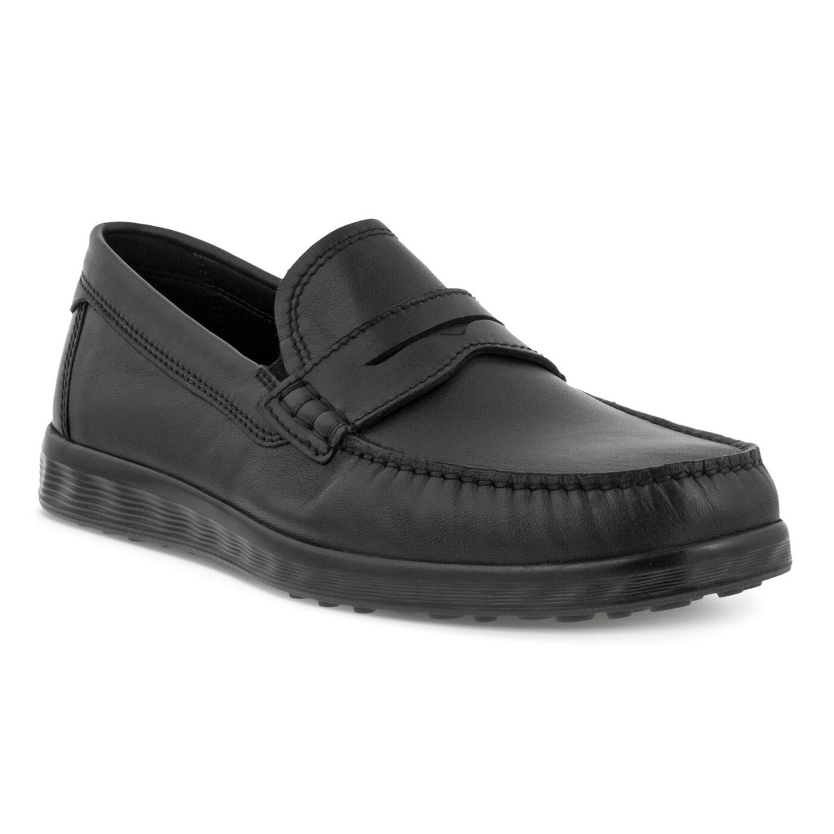 Erkek Oxford ( Klasik) 54053401001 Ecco S Lite Moc M Black Antic Silky Soft Black