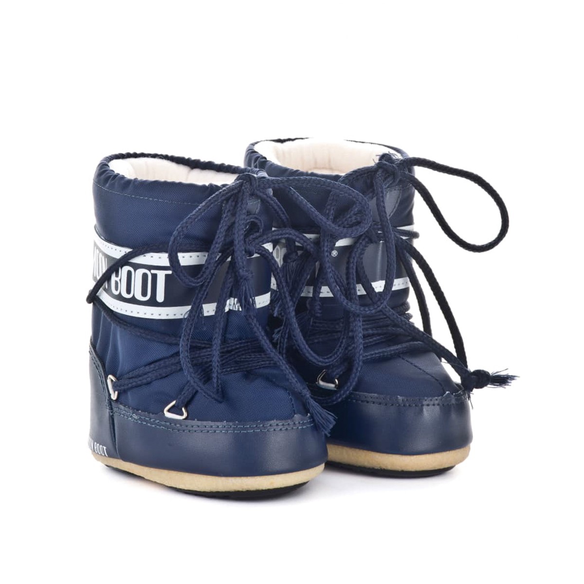 80D1400430-F003 Moon Boot Mini Nylon Blue (19-22)