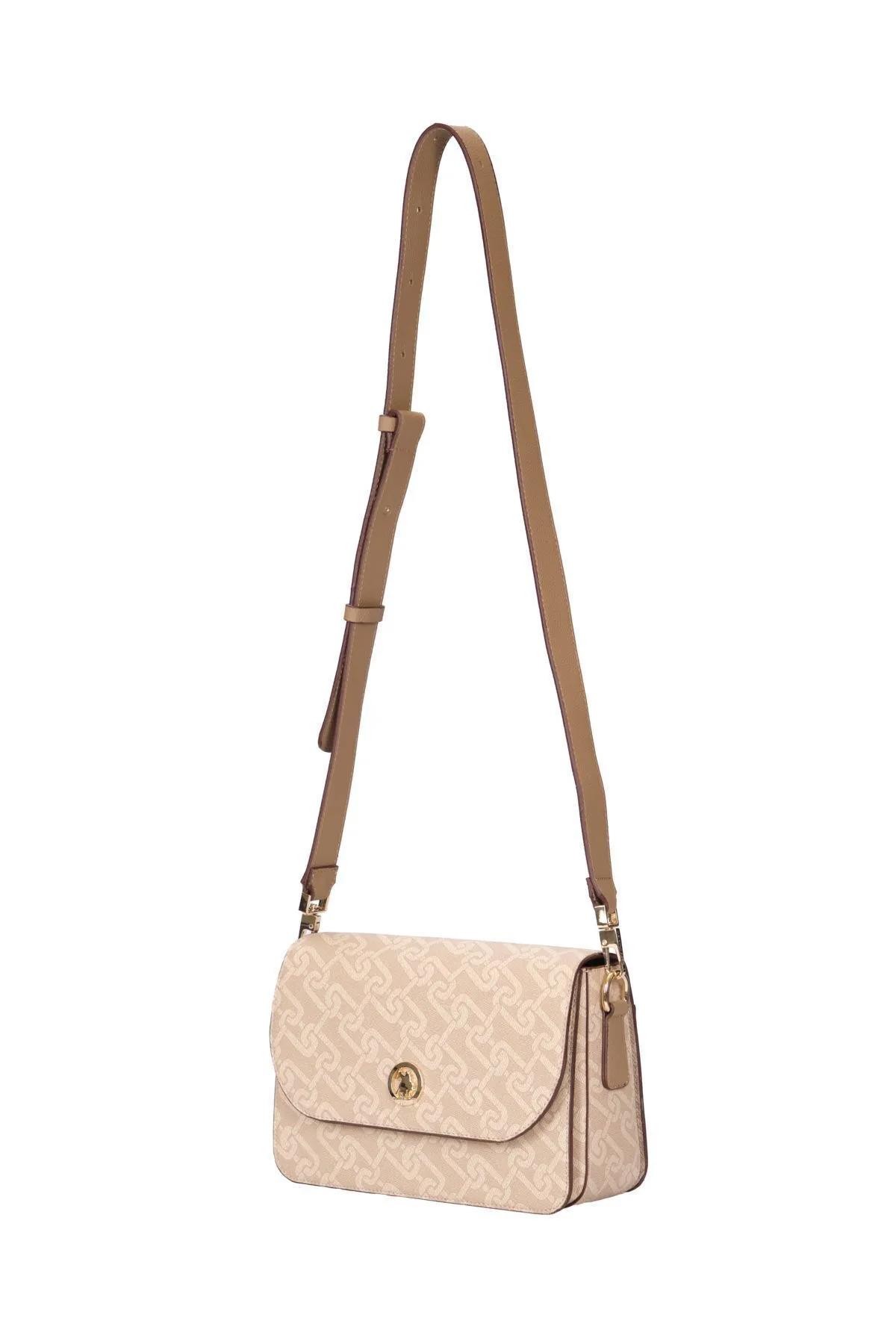 Kadın Çapraz Çanta US24525 U.S. POLO ASSN. USPA LADIES BAG BEIGE