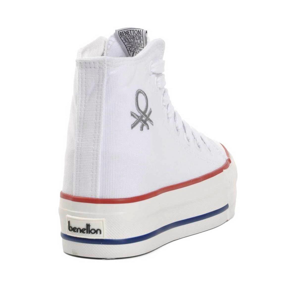 Kadın Sneaker ( Günlük) BN-30939 Benetton Beyaz