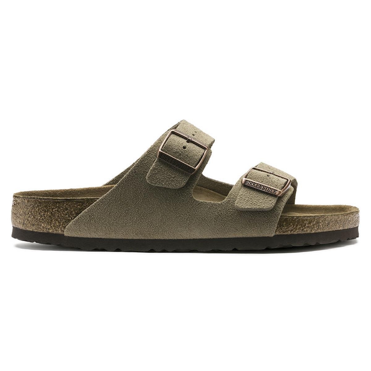 Erkek Terlik 951303 Arizona Birkenstock SFB VL Soft Taupe